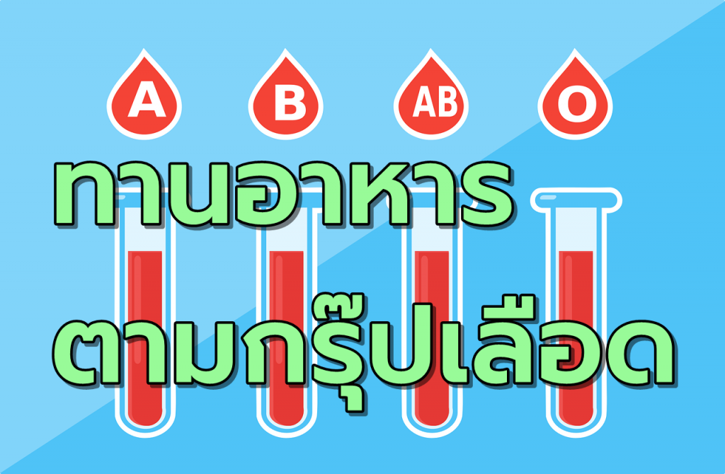 รับประทานอาหารตามกรุ๊ปเลือด
