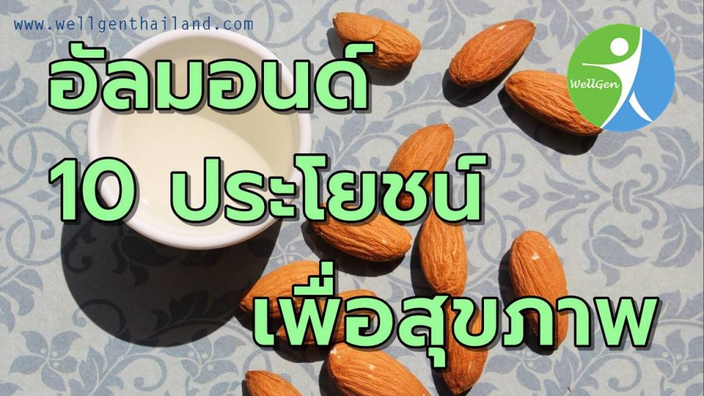 อัลมอนด์10ประโยชน์เพื่อสุขภาพ