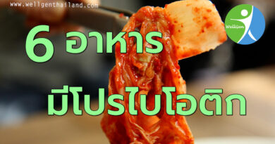 6อาหารมีโปรไบโอติก