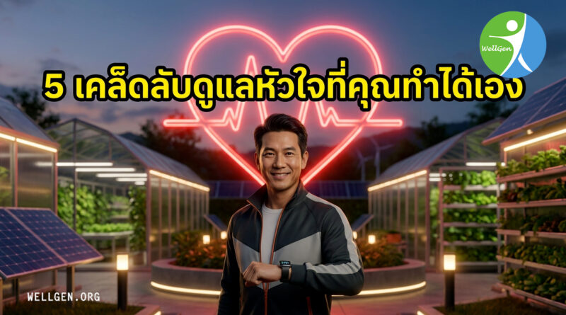 5 เคล็ดลับบริหารหัวใจที่ทำได้เอง ผลลัพธ์น่าทึ่งกว่าที่คิด