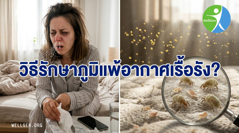 5 ความลับของ “ภูมิแพ้อากาศ” ที่คุณอาจไม่เคยรู้: จากรอยคล้ำใต้ตาถึงนวัตกรรมการรักษาให้หายขาด