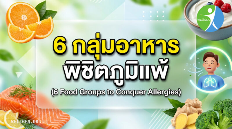 6 เคล็ดลับ “กิน” ต้านภูมิแพ้ เปลี่ยนร่างกายให้สู้มลภาวะจากภายใน