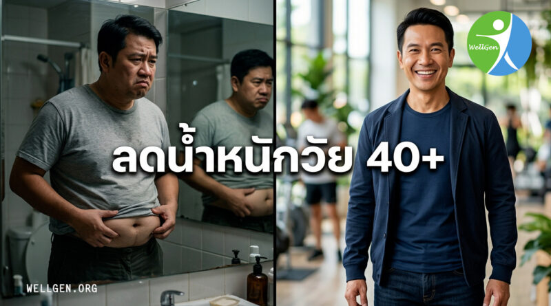 ไขความลับการลดน้ำหนักวัย 40+