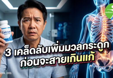 3เคล็ดลับเพิ่มมวลกระดูกก่อนจะสายเกินแก้