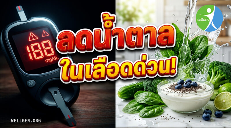 7 เทคนิคขับน้ำตาลในเลือดฉบับทำได้จริง: ปรับพฤติกรรมง่ายๆ ไม่ต้องอดอาหาร